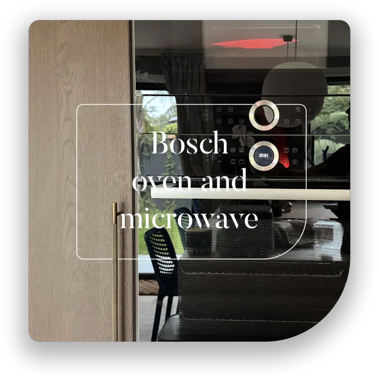 Bosch oven and microwave