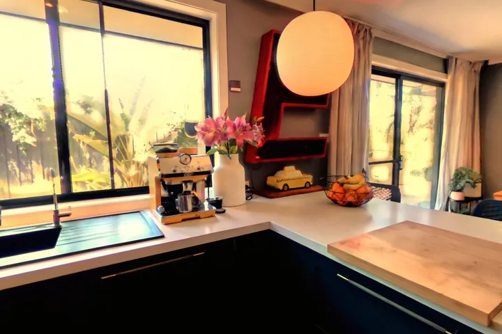 Kitchen in the 360 tour